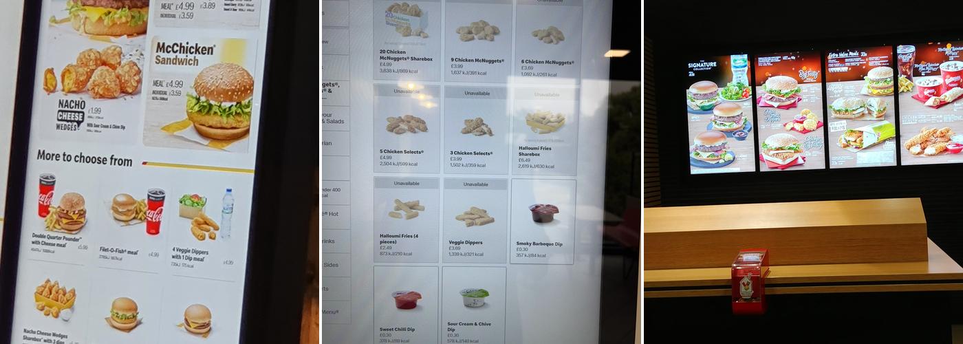 McDonald's Menu
