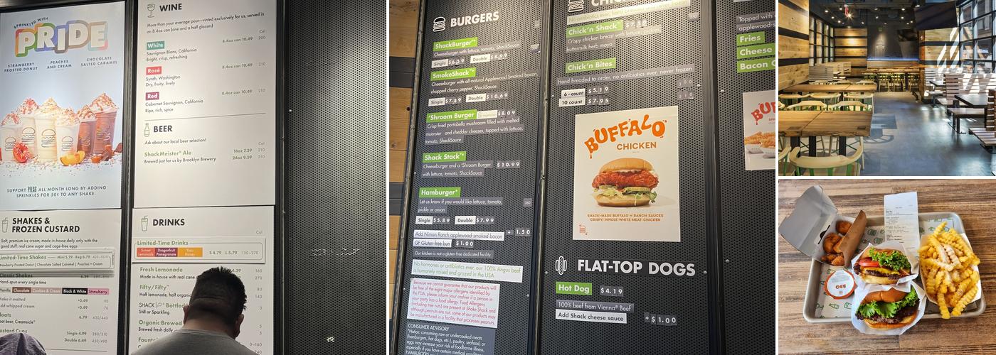 Shake Shack Herald Square Menu