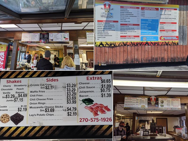 Just Hamburgers Menu