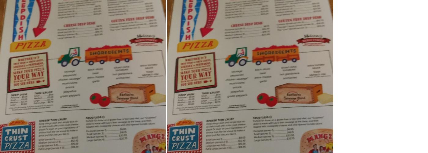 Lou Malnati's Pizzeria Menu
