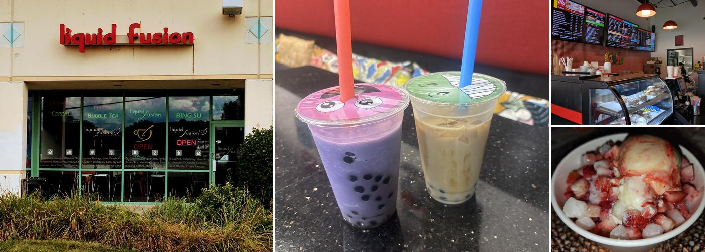 Liquid Fusion Cafe Menu