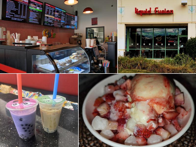 Liquid Fusion Cafe Menu