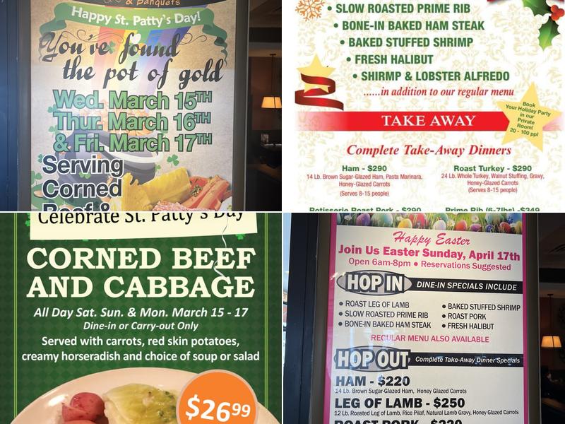 The Blossom Cafe Menu