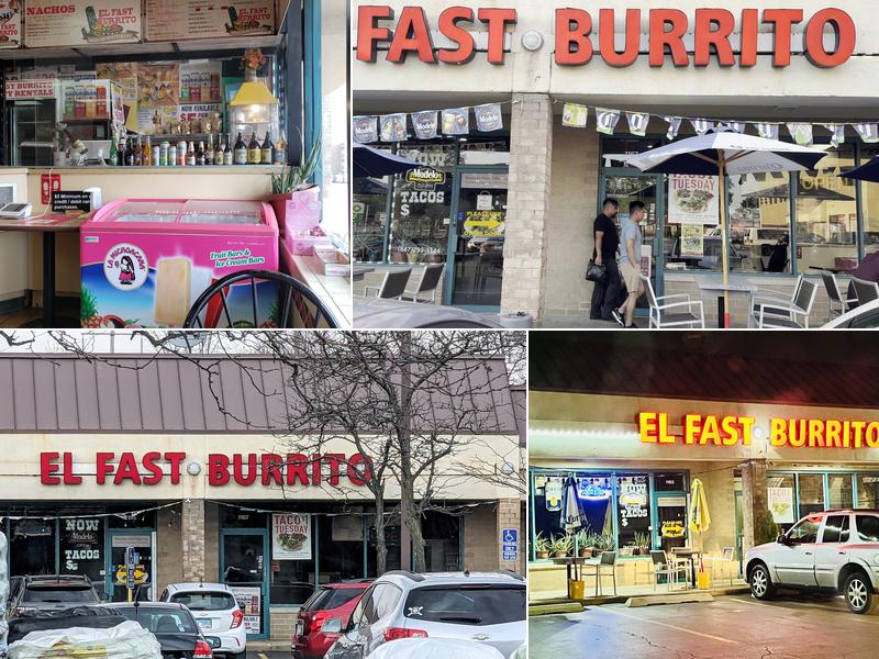 El Fast Burrito 1165 Lee St, Des Plaines