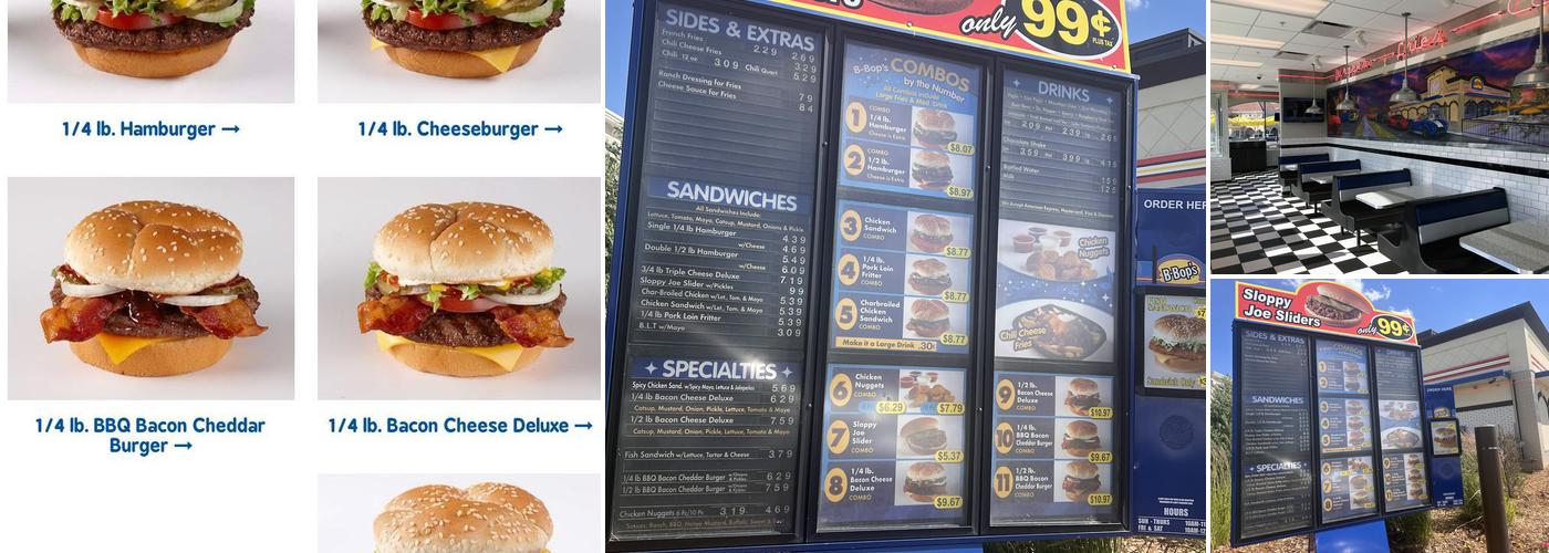 B-Bop's Menu