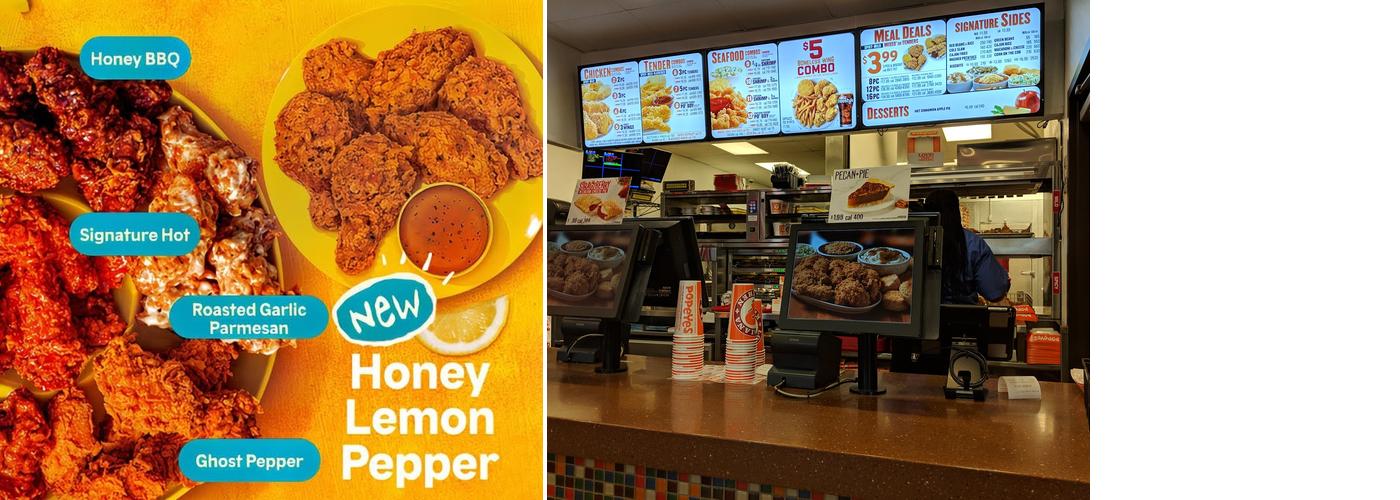Popeyes Louisiana Kitchen Menu