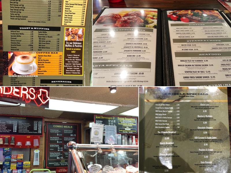 Silver Spoon Diner Menu