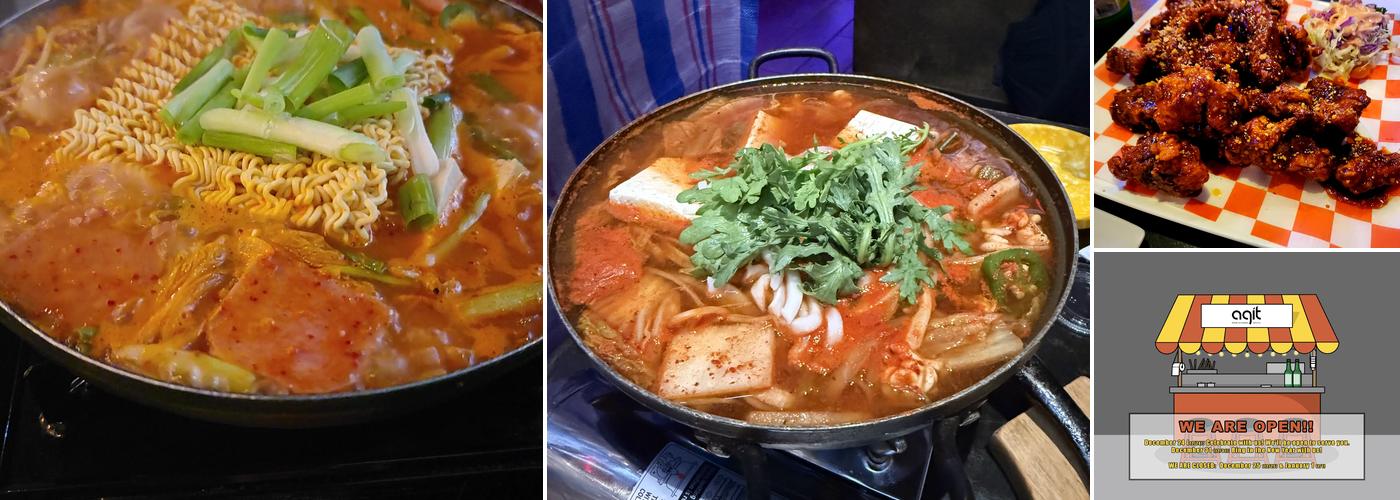 AGIT Bar & Grill Menu