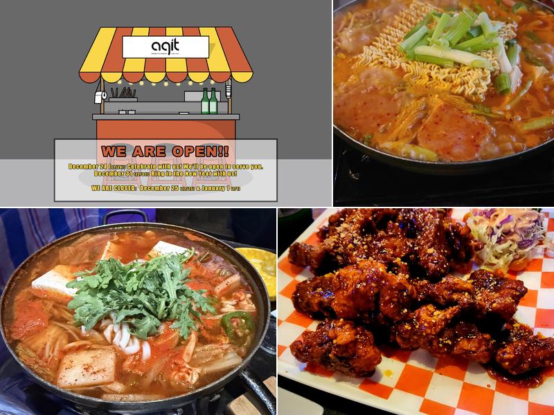 AGIT Bar & Grill Menu