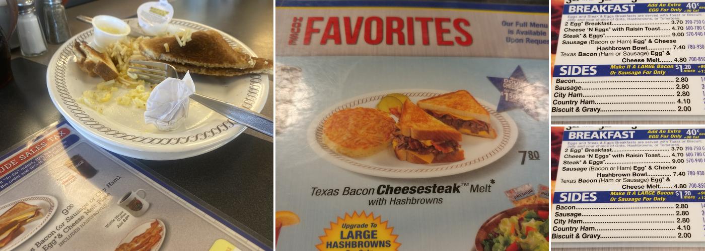 Waffle House Menu