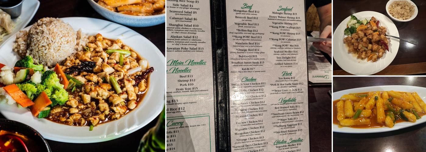 Mandarin Grill & Sushi Bar Menu