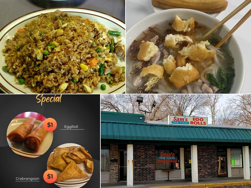 Sam's Fine Food & Egg Rolls 3300 SW 9th St UNIT 4, Des Moines