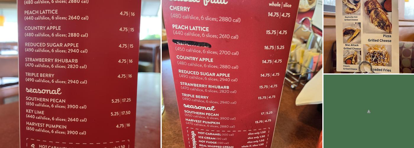 Bakers Square Menu