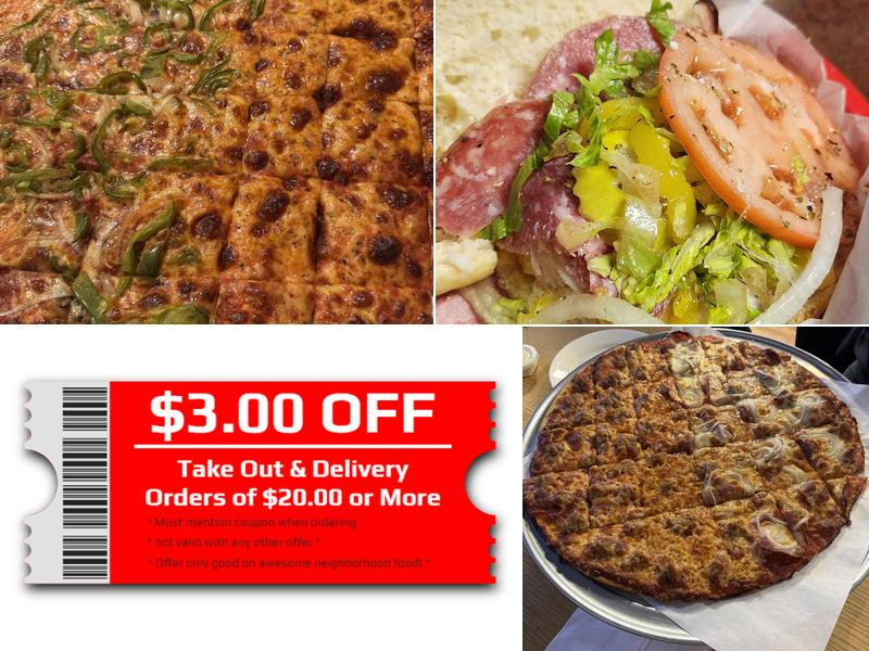 Enzo's Pizzeria Menu