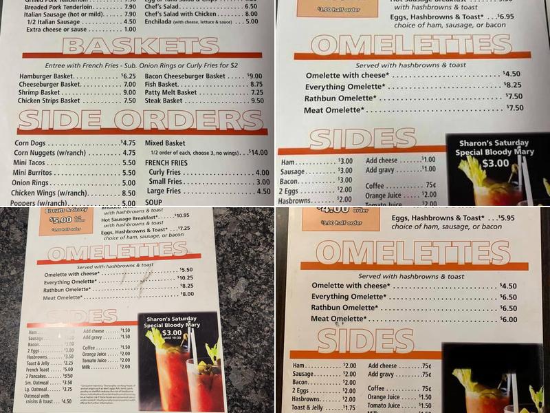 Norwood Bar & Grill Menu