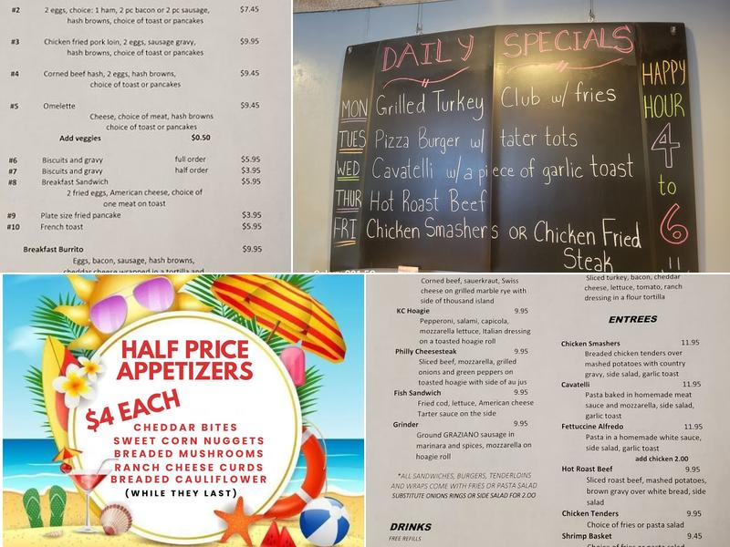 East Side Eddie's Neighborhood Bar & Grill Menu