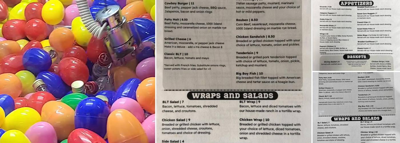 Morgans U Of R Bar & Grill Menu