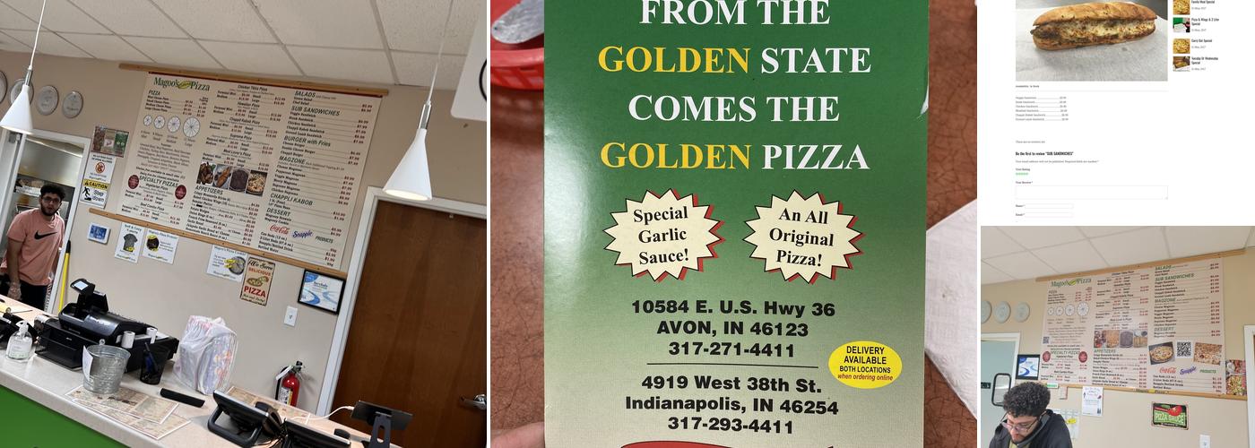 Magoo's California Pizza Menu