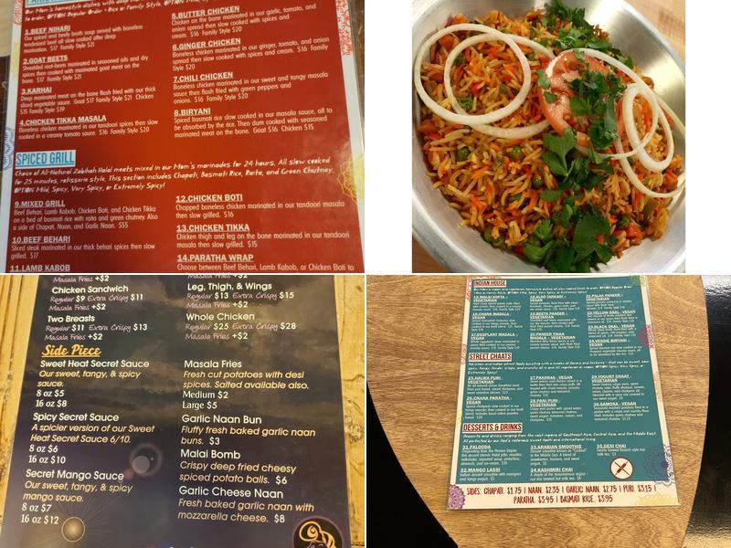 Chapati Menu