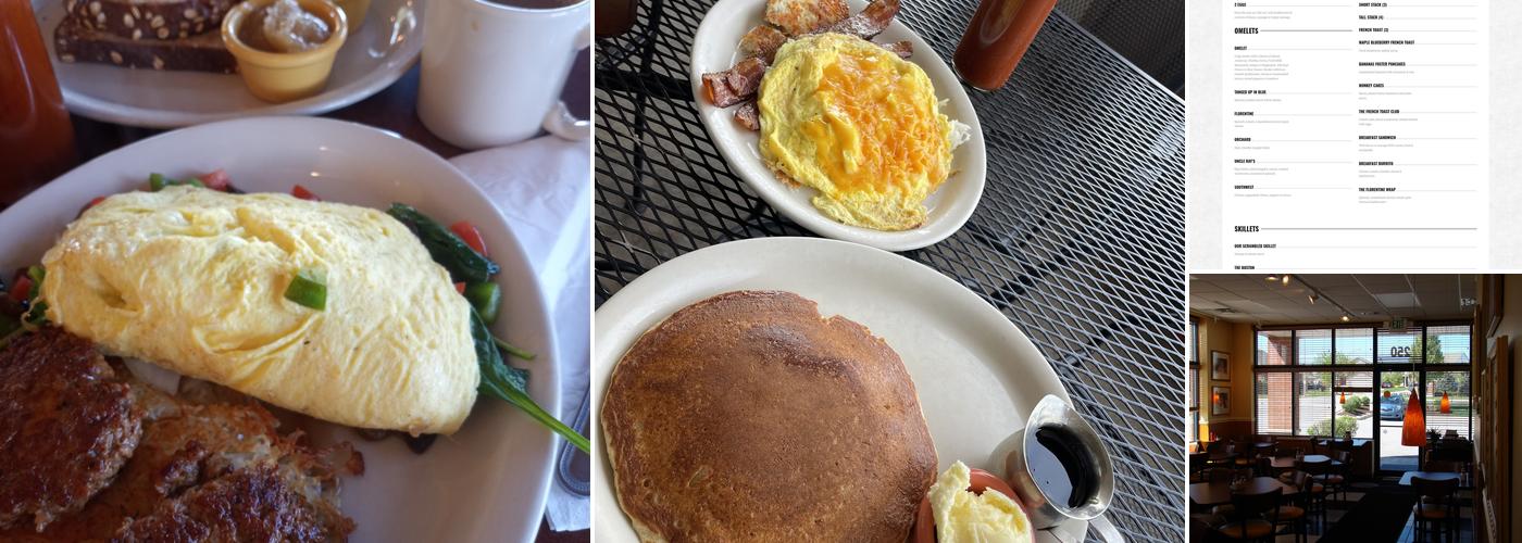 The Scrambled Diner Menu