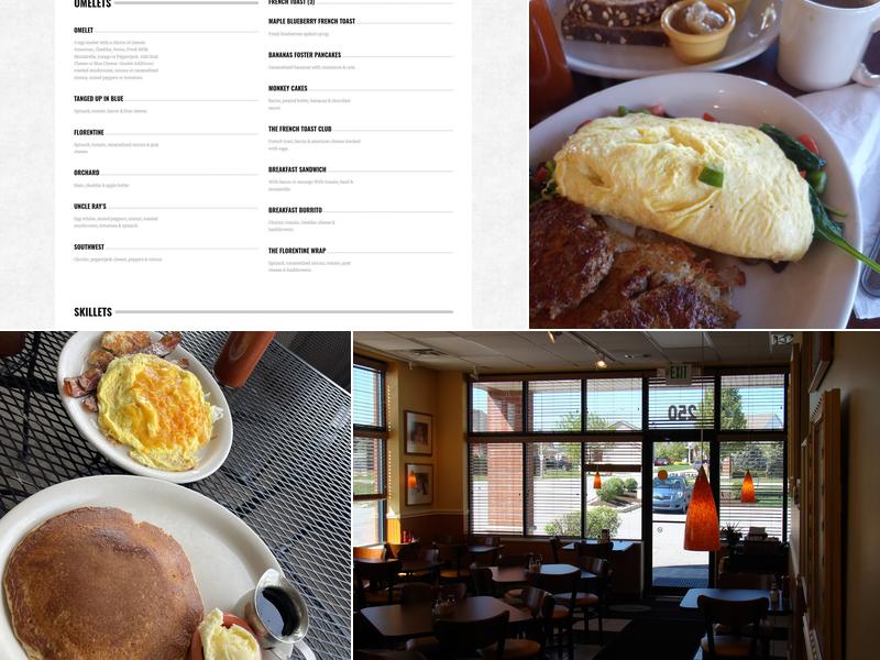 The Scrambled Diner Menu