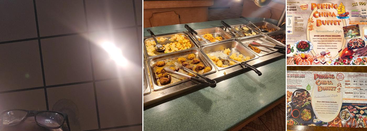 Peking China Buffet Menu