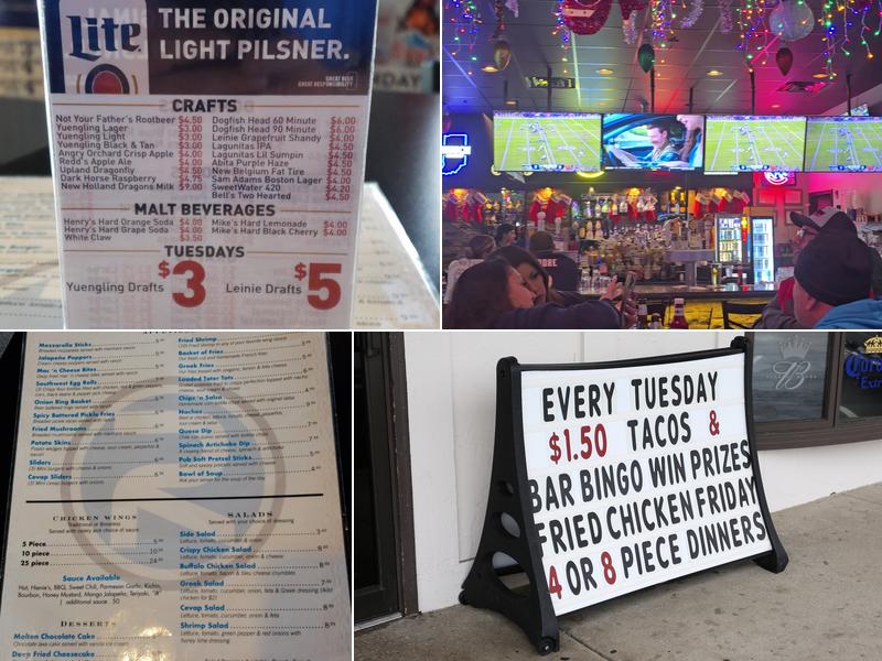 R-Bar and Grill Menu