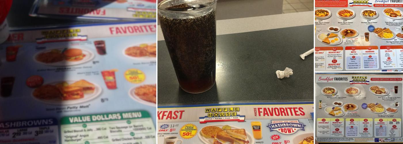 Waffle House Menu