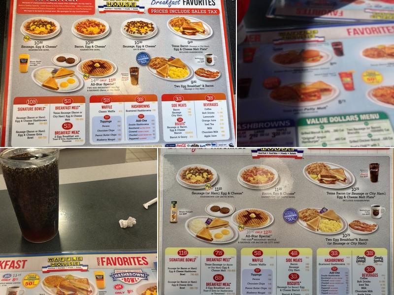 Waffle House Menu