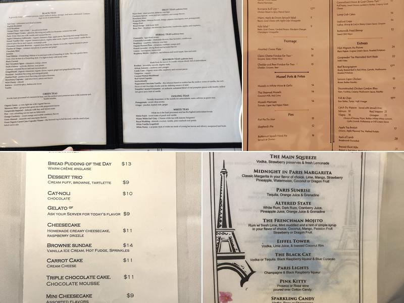 Chat Noir Menu