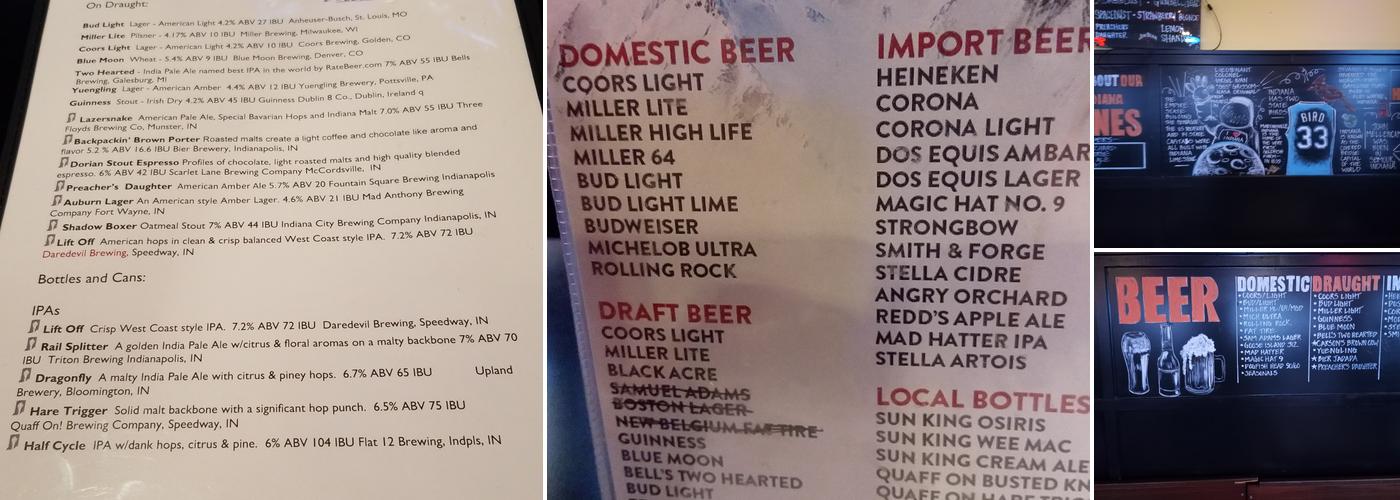 Trader's Mill Grill & Bar Menu