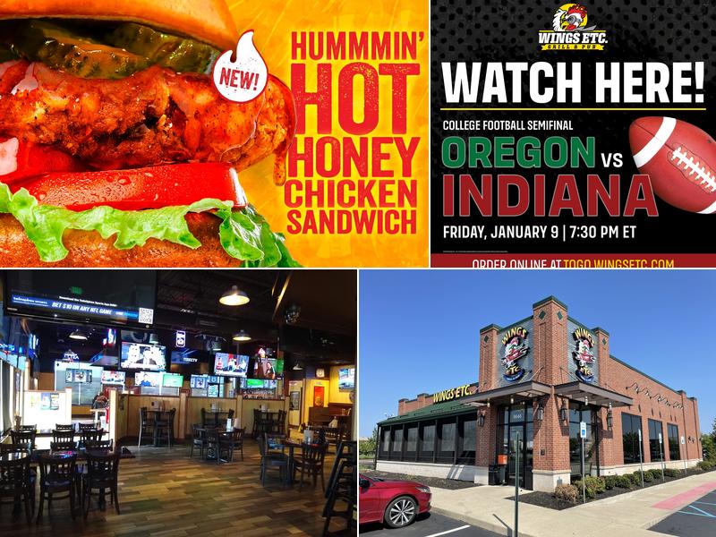 Wings Etc. 9646 US-36, Avon