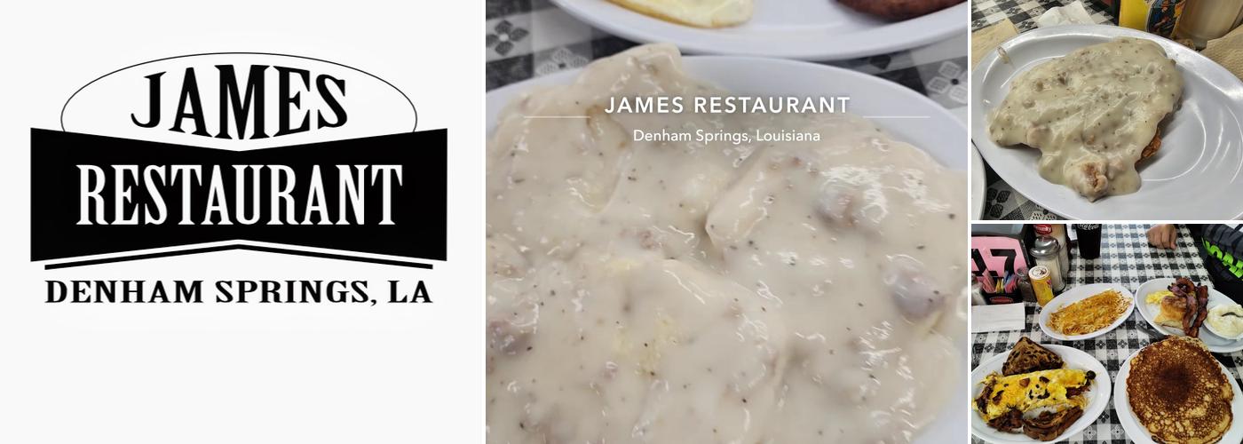 James Restaurant Menu