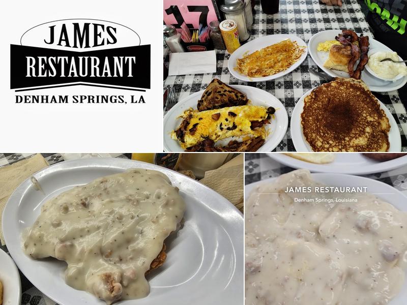 James Restaurant Menu