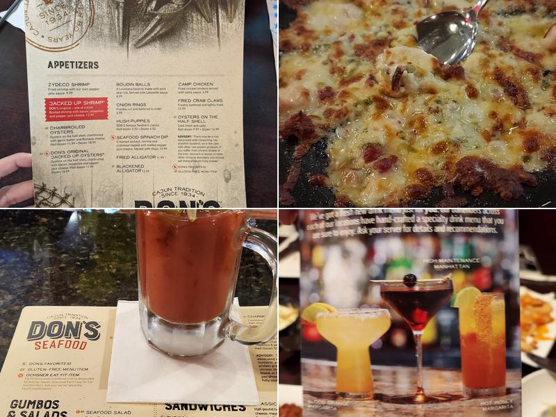 Dons Seafood - Denham Springs Menu