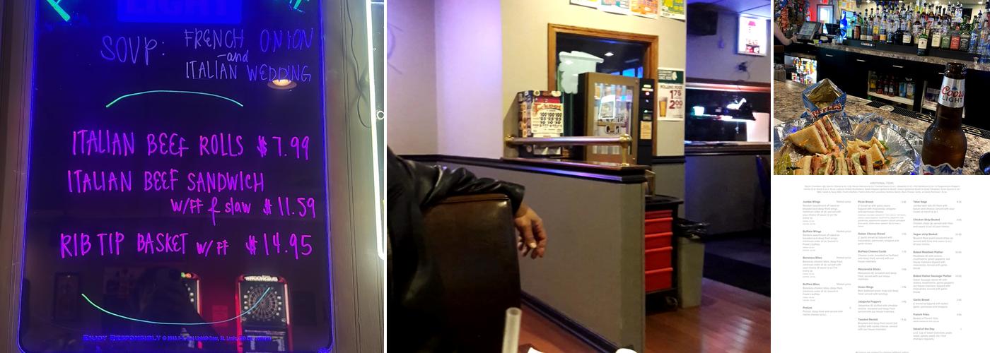 Jason's Sports Bar & Grill Menu