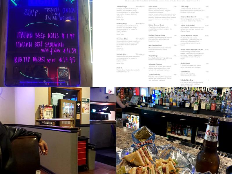 Jason's Sports Bar & Grill Menu