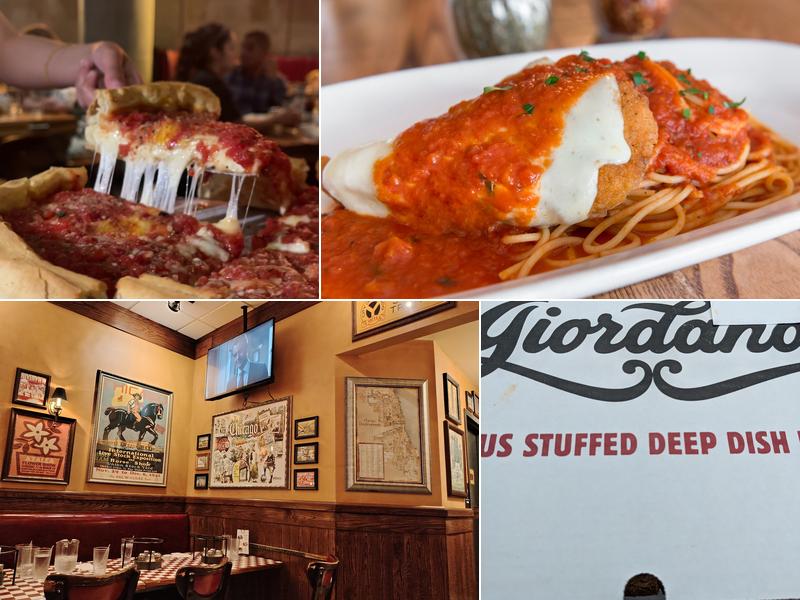 Giordano's Menu