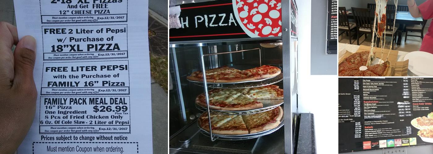 Wise Guy's Pizza Menu