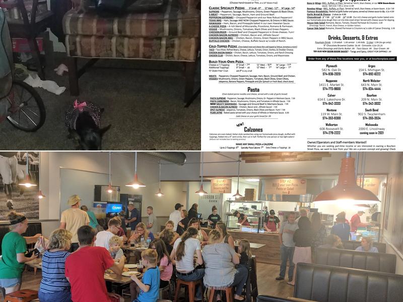 Bourbon Street Pizza (Culver) Menu