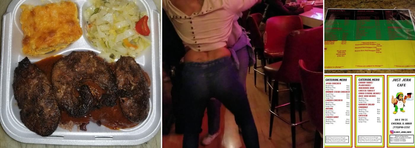 Just Jerk Cafe's Menu