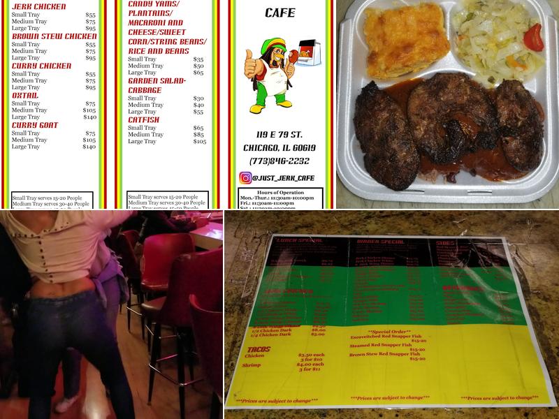 Just Jerk Cafe's Menu
