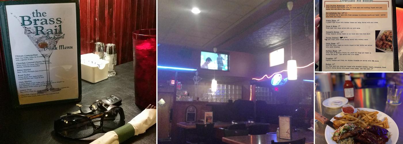 The Brass Rail Bar and Grill Menu