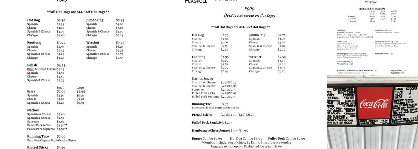 The Flagpole Menu