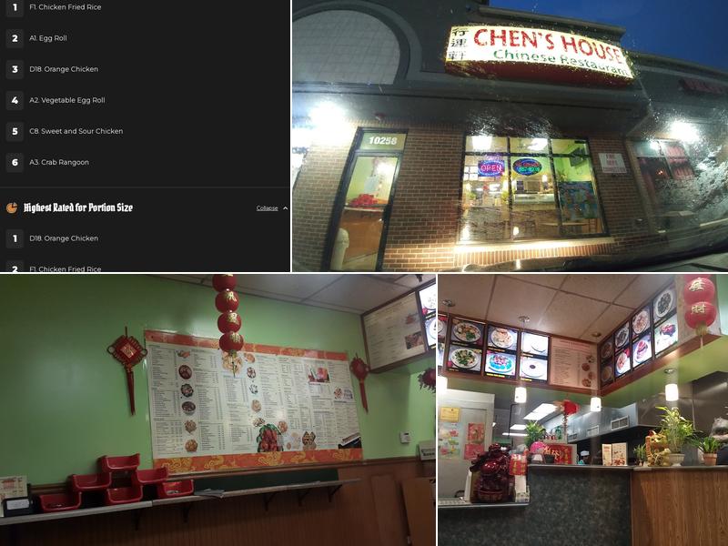 Chen's House Menu