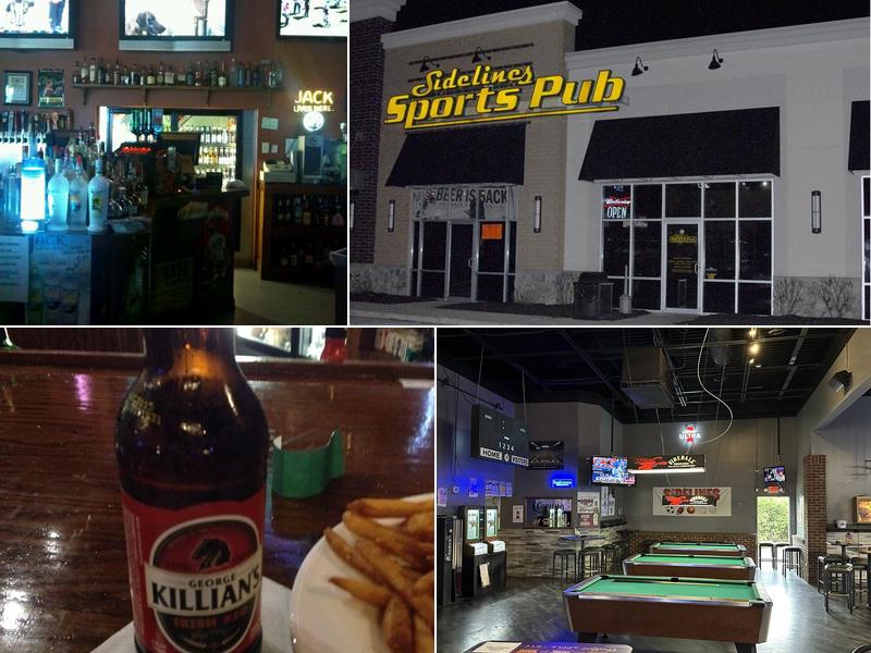 Sidelines Sports Pub 9283 E US Hwy 36, Avon