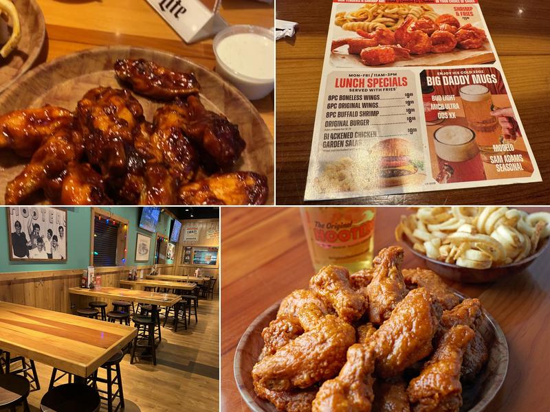 Hooters Menu