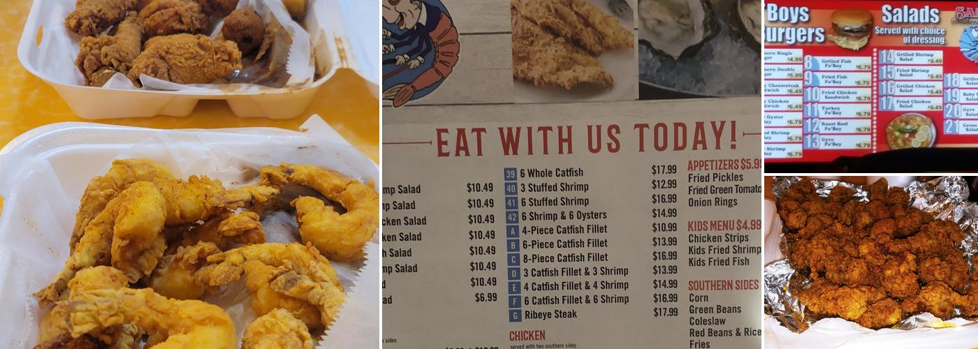 Sam's Southern Eatery Menu