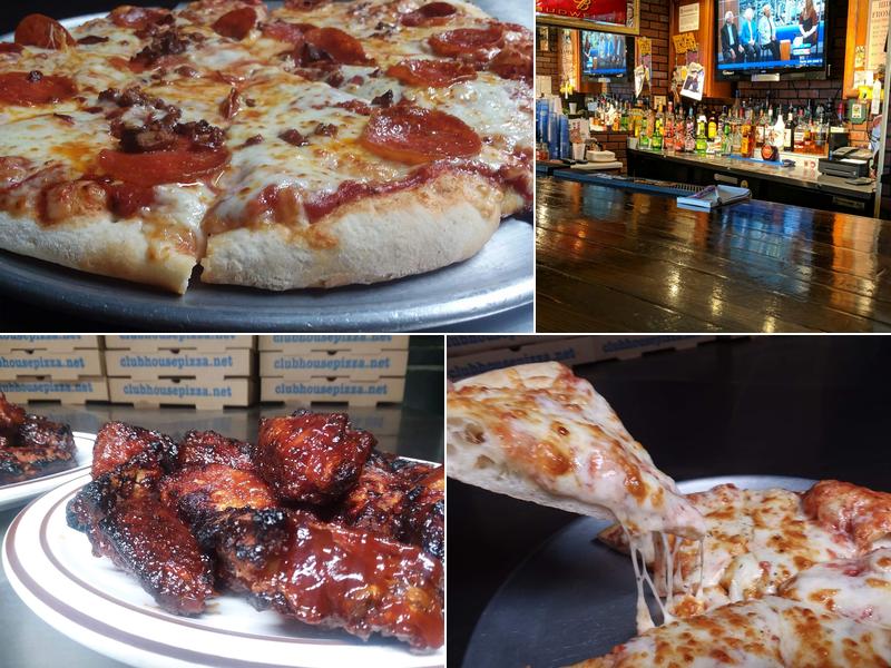 Club House Pizza Menu