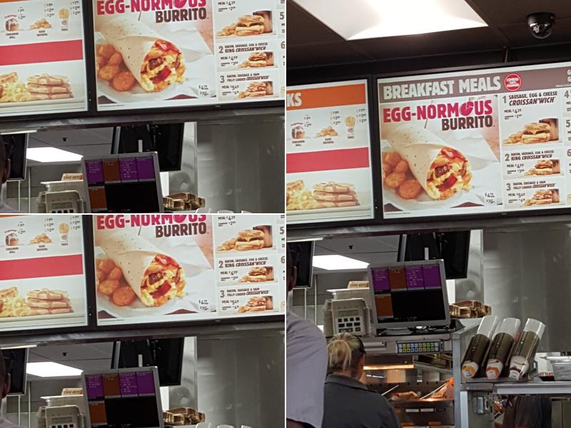 Burger King Menu